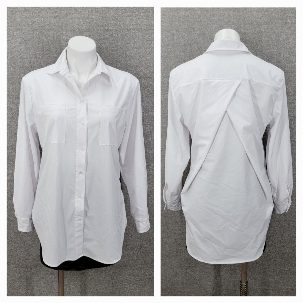 THE BUBBLE BAY TOP WHITE, SIZE M *